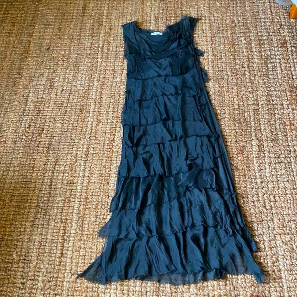 Silk dress made in Italy